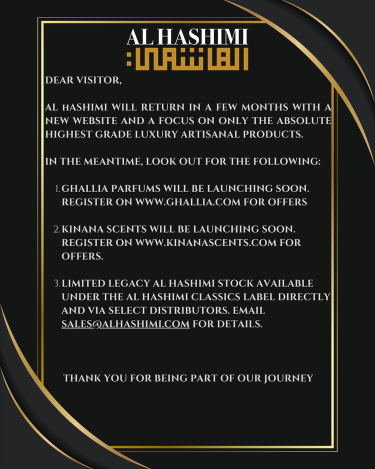 Al Hashimi Oud, Natural Aromatics and Perfumery